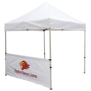 Deluxe 8&apos; Tent Half Wall Kit (Full-Color Imprint)