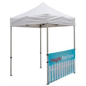 Deluxe 6&apos; Tent Half Wall Kit (Dye-Sublimated, 1-Sided)