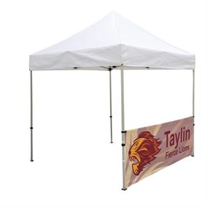 Deluxe 8&apos; Tent Half Wall Kit (Dye-Sublimated, 1-Sided)
