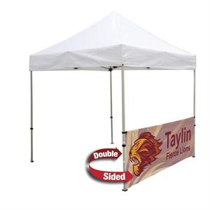 Deluxe 8&apos; Tent Half Wall Kit (Dye-Sublimated, 2-Sided)