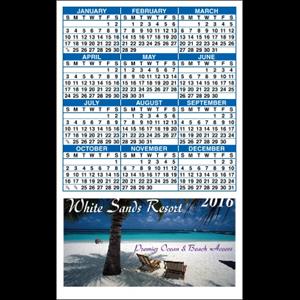 3.5&quot; x 5.625&quot; Bottom Image - Calendar Magnet