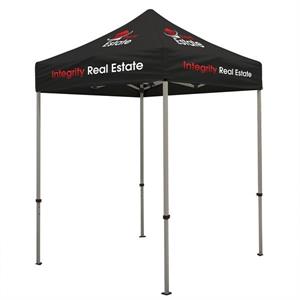 Deluxe 6&apos; Tent Kit (Full-Color Imprint, 8 Locations)