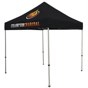Deluxe 8&apos; Tent Kit (Full-Color Imprint, 2 Locations)