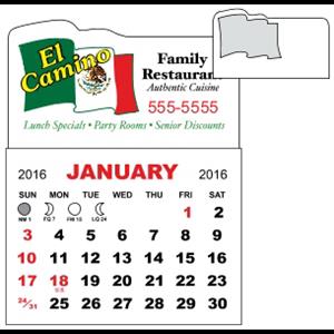 3&quot; x 3.875&quot; - Magnet Calendar Pad