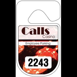 .020&quot; 4-Color Process Rounded Hang Tag