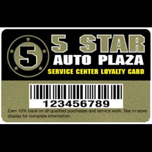Deluxe Loyalty Card .030&quot; Gold