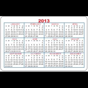 Calendar (Specify Year)