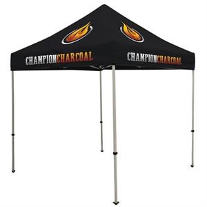 Deluxe 8&apos; Tent Kit (Full-Color Imprint, 8 Locations)