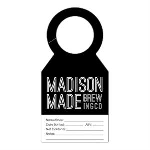 Growler Tags - 2.25&quot; x 4.5&quot;, .010&quot; Tag Stock