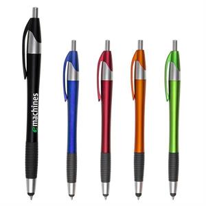 Archer2 Stylus Pen w/ Black Gripper  Black Ink