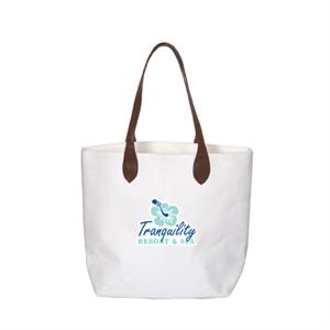 WEXFORD LAMINATED COTTON TOTE