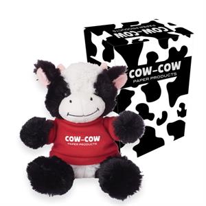 6&quot; Cuddly Cow With Custom Box