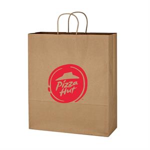 Kraft Paper Brown Shopping Bag - 16&quot; x 19&quot;