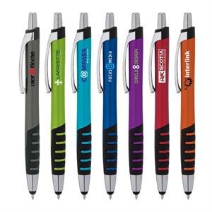 Apex Metallic Ballpoint Pen w/ Capacitive Stylus