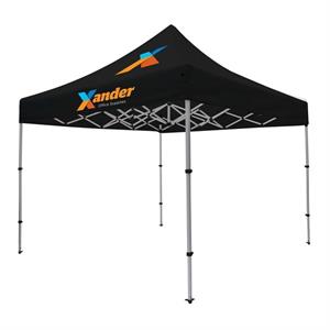 Compact 10&apos; Tent Kit (Full-Color Imprint, 2 Location)