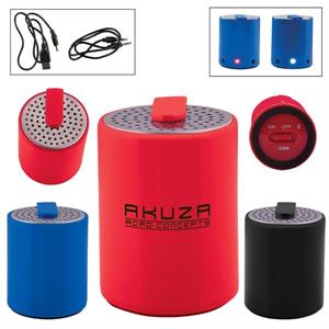 Round Plastic Mini Wireless Speaker