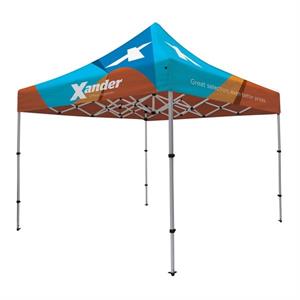 Compact 10&apos; Tent Kit (Full-Bleed Dye Sublimation)