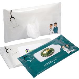 Antibacterial Pouch Wipes - Doctor and Nurse - 15 PC