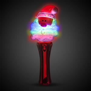 LED Santa Spinner Wand - 7 1/2&quot;