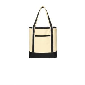 Port Authority Large Cotton Canvas Boat Tote.