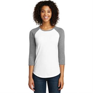 District Women&apos;s Fitted Very Important Tee 3/4-Sleeve Rag...