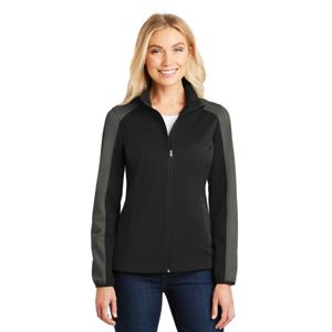 Port Authority Ladies Active Colorblock Soft Shell Jacket.