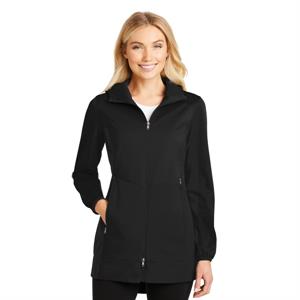Port Authority Ladies Active Hooded Soft Shell Jacket.