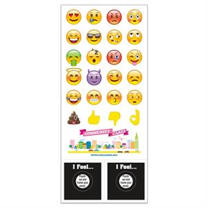 Emoji Mood Magnet (0.020&quot; Thickness)