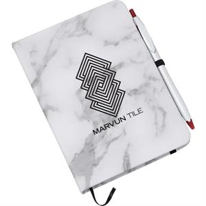 5&quot; x 7&quot; Marble Notebook