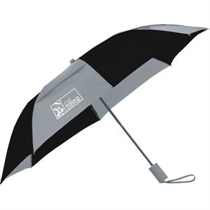 42&quot; Auto Open Vented Folding Umbrella