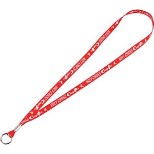 Full Color 1/2&quot; Lanyard w/ Ring