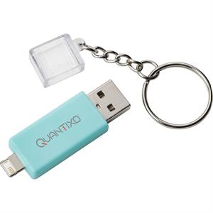 Slot 2-in-1 Charging Keychain