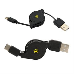 TRAVELLERS RETRACTABLE USB-C CHARGING CABLE