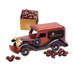 1930-Era Delivery Van with Chocolate Covered Almonds