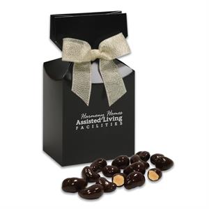 Chocolate Sea Salt Cashews in Black Premium Delights Box