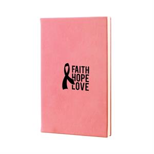 Leatherette Journal - Pink