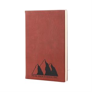 Leatherette Journal - Rose