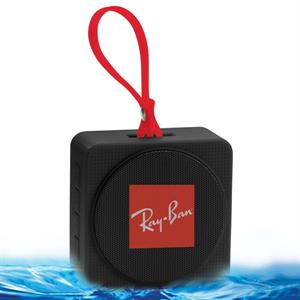 Waterproof Bluetooth Watercube Speaker with strap