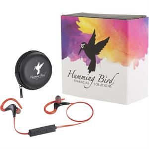 Buzz Bluetooth Earbuds with Full Color Wrap