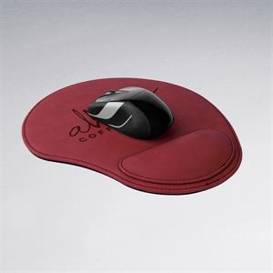 Leatherette Mouse Pad - Rose