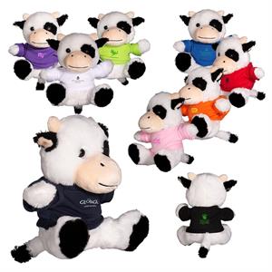 7&quot; Plush Cow with T-Shirt