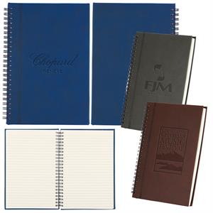 Bergamo Soft-touch Spiral Notebook