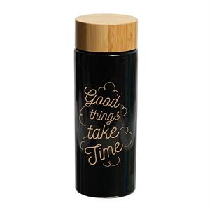 VOLAY 340 ML. (11.5 OZ.) BOTTLE WITH BAMBOO LID