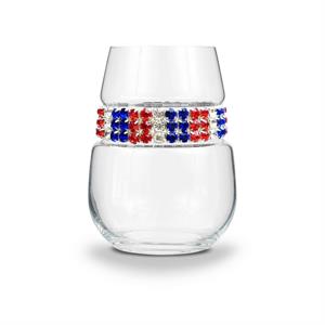 Blank Stemless Wine Glass with Bracelet