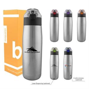 24 oz Double Wall Stainless Steel Bottle