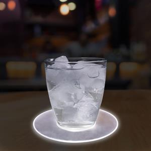 LED 5&quot; Drink Coaster