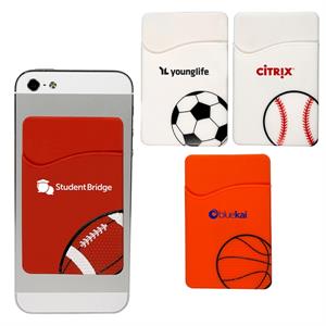 Sport-Themed Silicone Phone Pockets