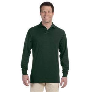 Jerzees Adult 5.6 oz. SpotShield™ Long-Sleeve Jersey Polo