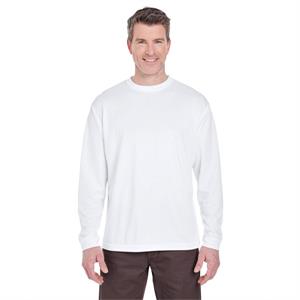 UltraClub Adult Cool &amp; Dry Sport Long-Sleeve T-Shirt