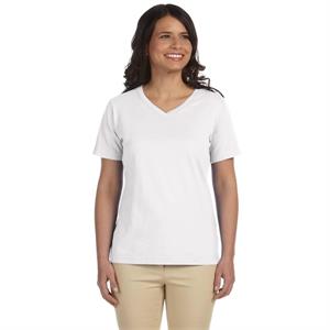 LAT Ladies&apos; Premium Jersey V-Neck T-Shirt